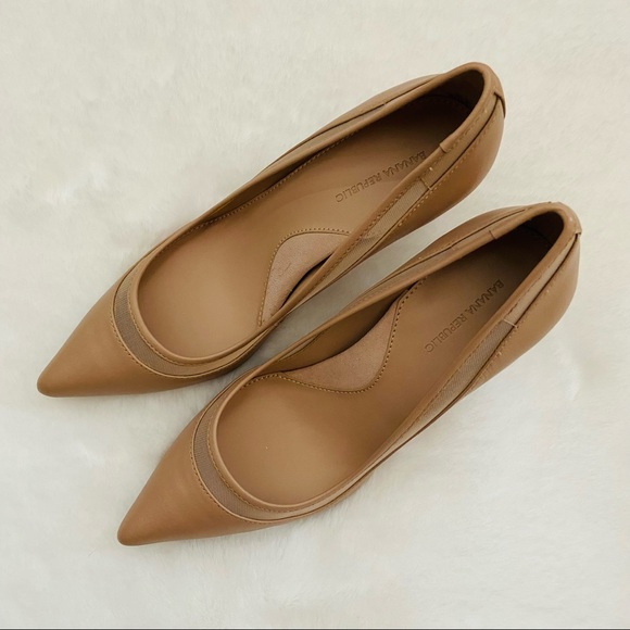 New BR Madison 12-Hour Mesh nude Pump heels - Picture 6 of 9